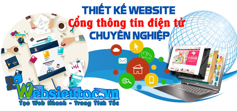 thiet ke website cong thong tin dien tu